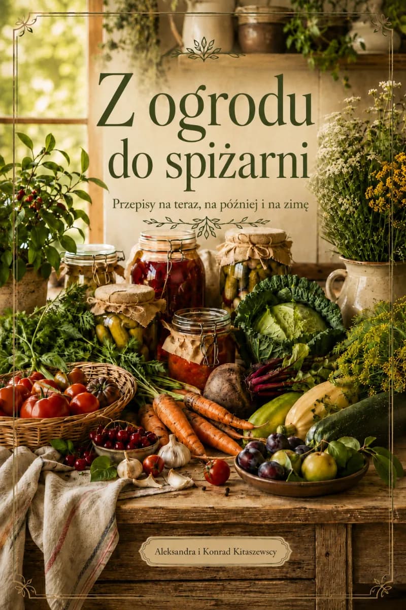 Okładka książki Z ogrodu do spiżarni