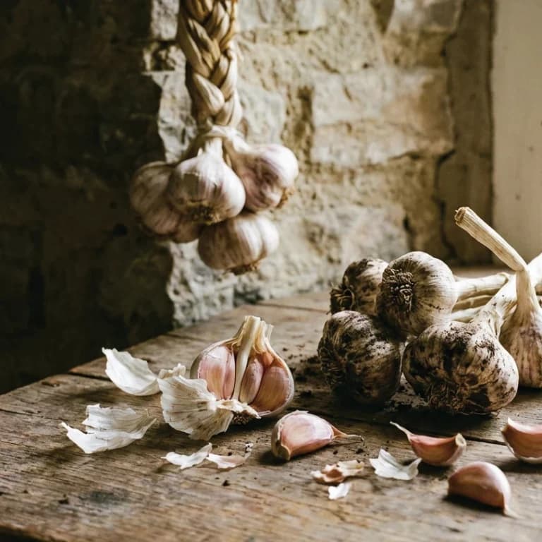 Czosnek zwyczajny (Allium sativum) – główki i ząbki czosnku